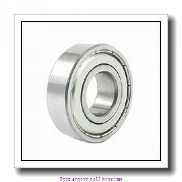 7 mm x 11 mm x 3 mm  skf W 627/7-2ZS Deep groove ball bearings