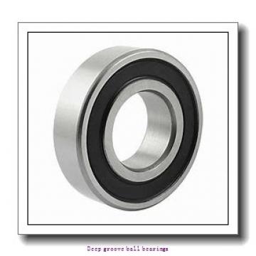 8 mm x 16 mm x 5 mm  skf W 628/8 R-2RZ Deep groove ball bearings