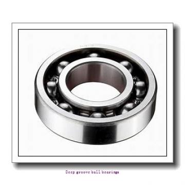 3 mm x 13 mm x 5 mm  skf W 633 Deep groove ball bearings