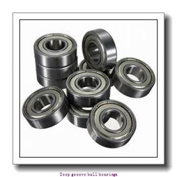 5 mm x 9 mm x 3 mm  skf W 637/5 X-2ZS Deep groove ball bearings