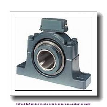 skf SAFS 22524 x 4.1/4 TLC SAF and SAW pillow blocks with bearings on an adapter sleeve