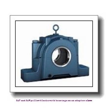 skf SAF 23030 KAT x 5.1/8 SAF and SAW pillow blocks with bearings on an adapter sleeve