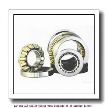 skf FSAF 22616 T SAF and SAW pillow blocks with bearings on an adapter sleeve