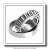 36,512 mm x 88,5 mm x 23,698 mm  NTN 4T-44143/44348 Single row tapered roller bearings #2 small image