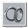 40 mm x 68 mm x 15 mm  skf 7008 ACD/P4A Super-precision Angular contact ball bearings #1 small image