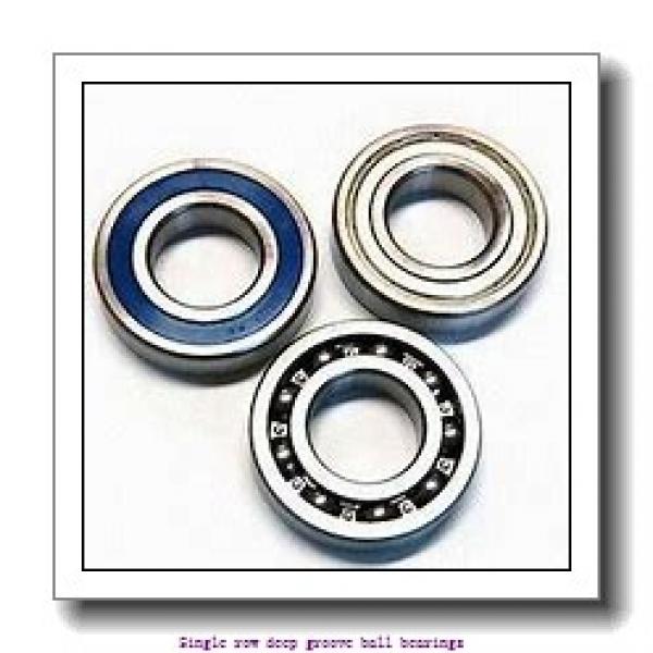 40 mm x 68 mm x 15 mm  NTN 6008LLUC3/L359 Single row deep groove ball bearings #1 image