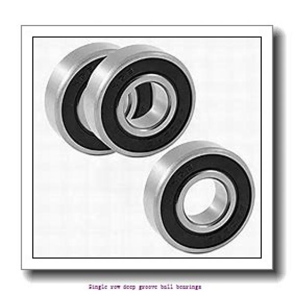 40 mm x 68 mm x 15 mm  NTN 6008LLU/LP03 Single row deep groove ball bearings #2 image