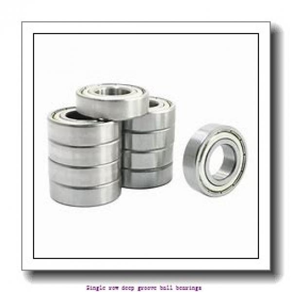 55 mm x 90 mm x 18 mm  NTN 6011LLU/2AS Single row deep groove ball bearings #2 image