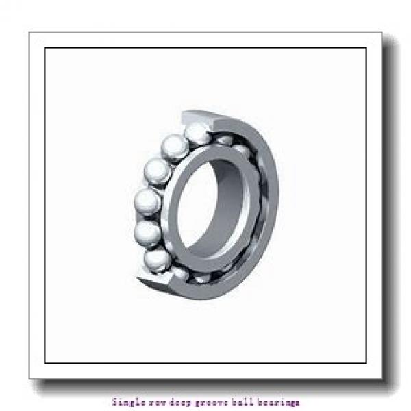 55 mm x 90 mm x 18 mm  NTN 6011LLUC3/2AS Single row deep groove ball bearings #1 image