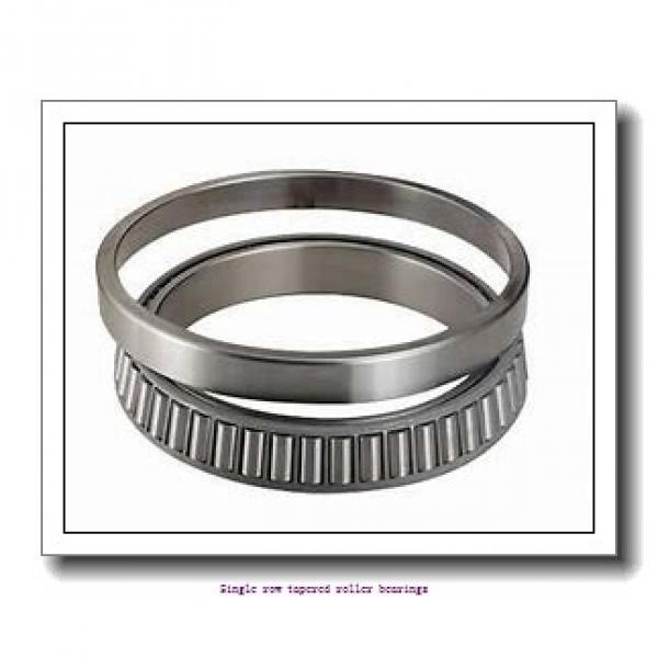 38,1 mm x 85,725 mm x 30,162 mm  NTN 4T-3876/3820 Single row tapered roller bearings #1 image