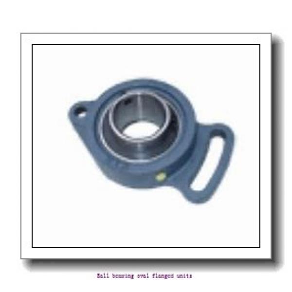 skf PFT 1.1/2 FM Ball bearing oval flanged units #3 image