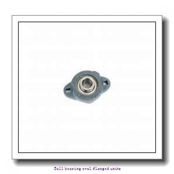 1.5000 in x 5.6563 in x 102 mm  1.5000 in x 5.6563 in x 102 mm  skf F2B 108-FM Ball bearing oval flanged units #1 image