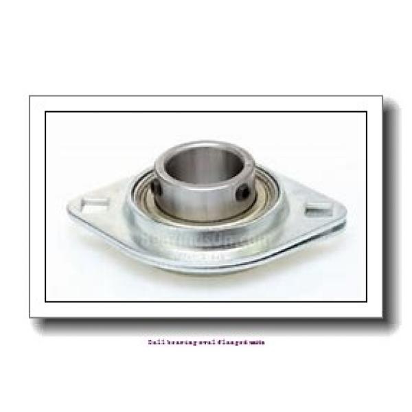 skf UCFL 206/H Ball bearing oval flanged units #2 image
