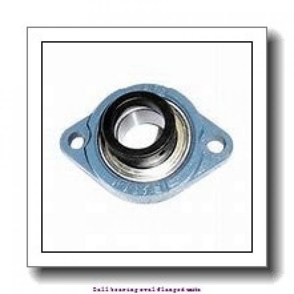 1.2500 in x 4.5938 in x 96 mm  1.2500 in x 4.5938 in x 96 mm  skf F2B 104S-RM Ball bearing oval flanged units #2 image