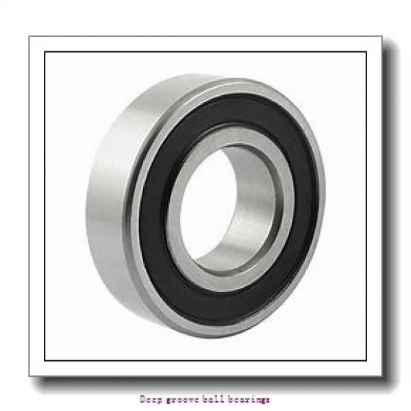 8 mm x 16 mm x 5 mm  skf W 628/8 R-2RZ Deep groove ball bearings #2 image