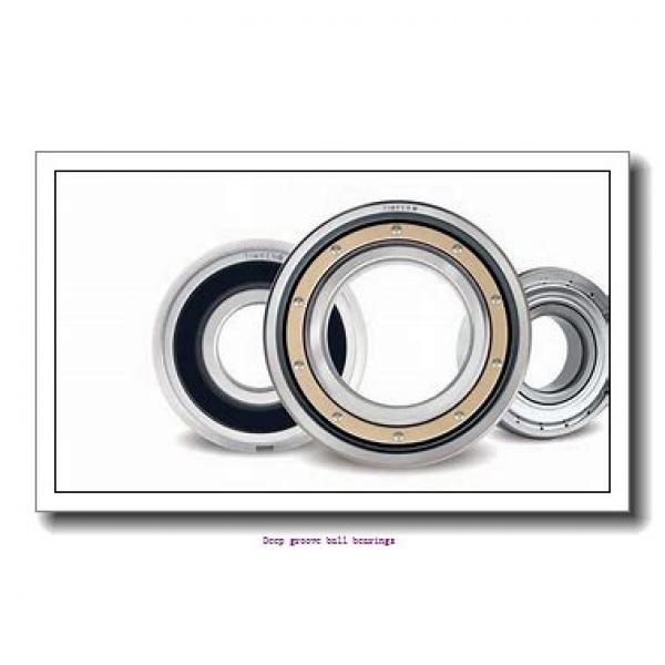 12 mm x 32 mm x 10 mm  skf 6201 Deep groove ball bearings #2 image