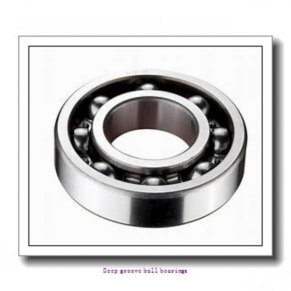 15 mm x 24 mm x 5 mm  skf W 61802-2Z Deep groove ball bearings #2 image