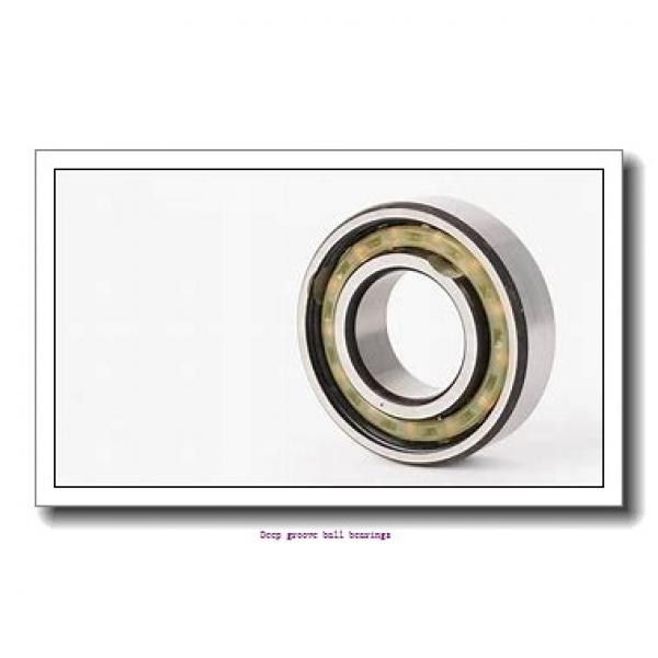 30 mm x 72 mm x 19 mm  skf 306-2ZNR Deep groove ball bearings #1 image