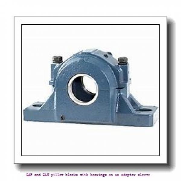 skf SAW 23518 x 3.1/16 TLC SAF and SAW pillow blocks with bearings on an adapter sleeve #2 image