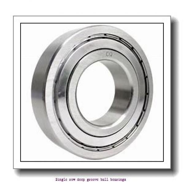 40 mm x 68 mm x 15 mm  NTN 6008LLB/5K Single row deep groove ball bearings #2 image